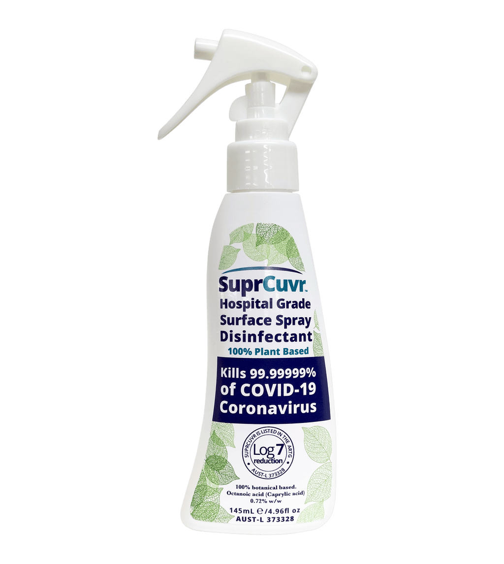 SuprCuvr Hospital-Grade 4-in-1 Surface Cleaner & Disinfectant (Log 7)