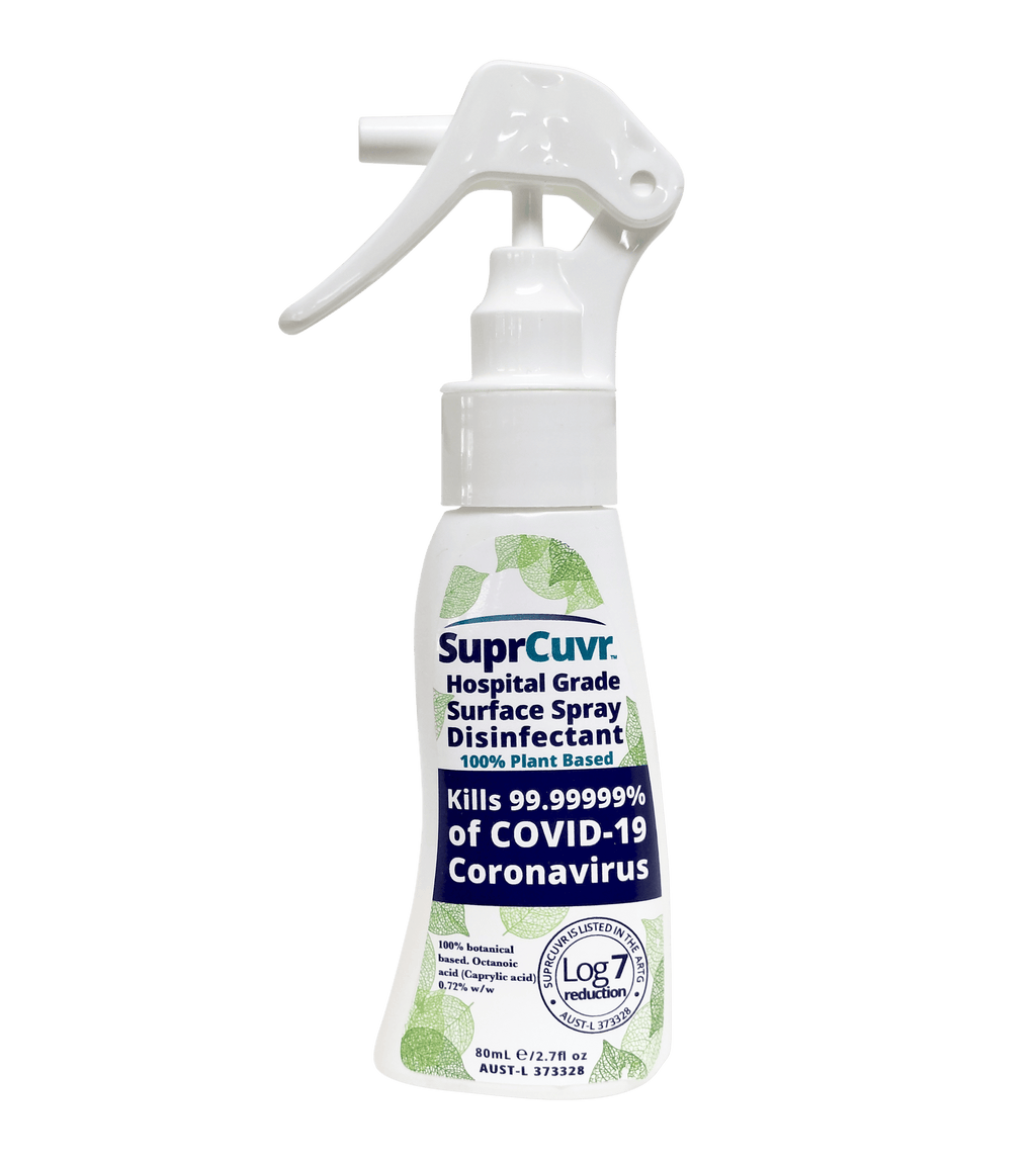 SuprCuvr Hospital-Grade 4-in-1 Surface Cleaner & Disinfectant (Log 7)