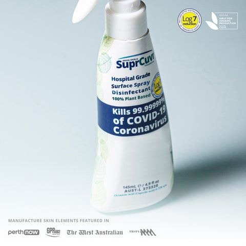 SuprCuvr™ 285ml  Hospital Grade Disinfectant Surface Spray